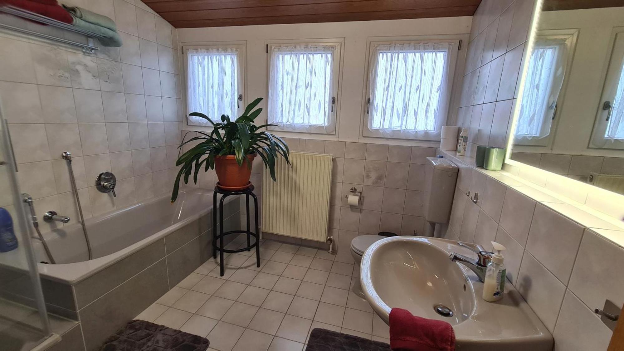 Gemuetliche 120 Qm Ferienwohnung Mit Balkon Adelsdorf Exteriér fotografie