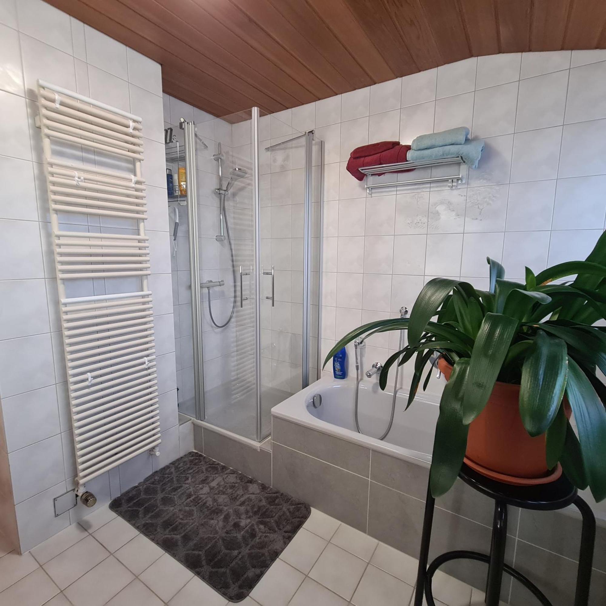 Gemuetliche 120 Qm Ferienwohnung Mit Balkon Adelsdorf Exteriér fotografie