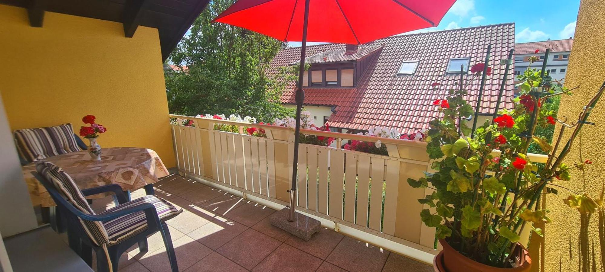 Gemuetliche 120 Qm Ferienwohnung Mit Balkon Adelsdorf Exteriér fotografie